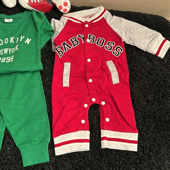 Baby boys baseball outfits bundle - Picture 3 of 5